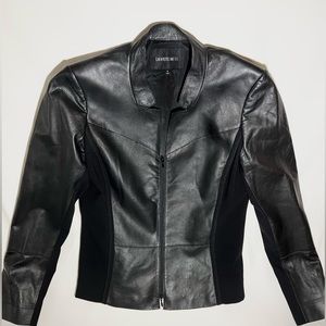 Lafayette 148 New York Size 6 Leather Jacket